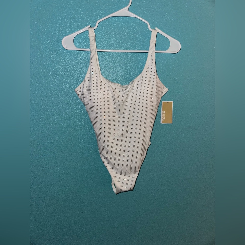 Michael Kors White Swimsuit